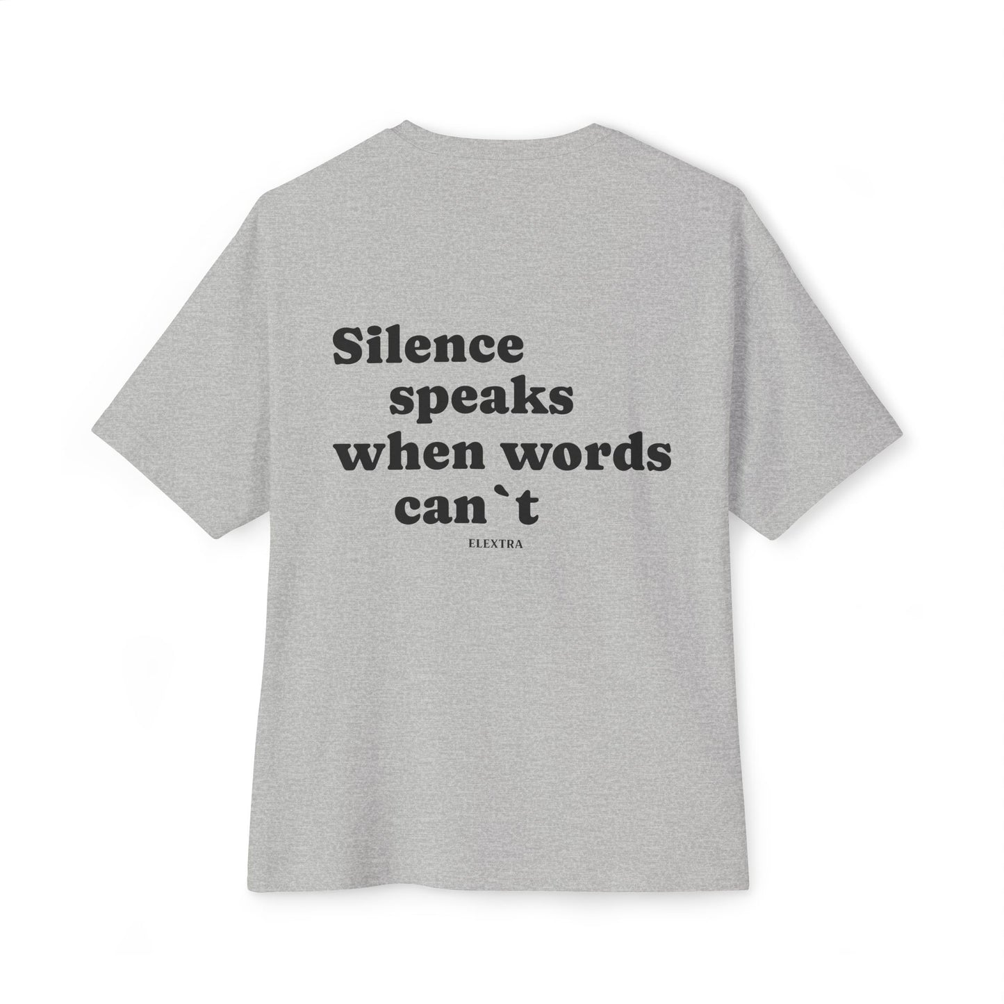 Oversized Etextra T-Shirt - Quiet Vibes Tee