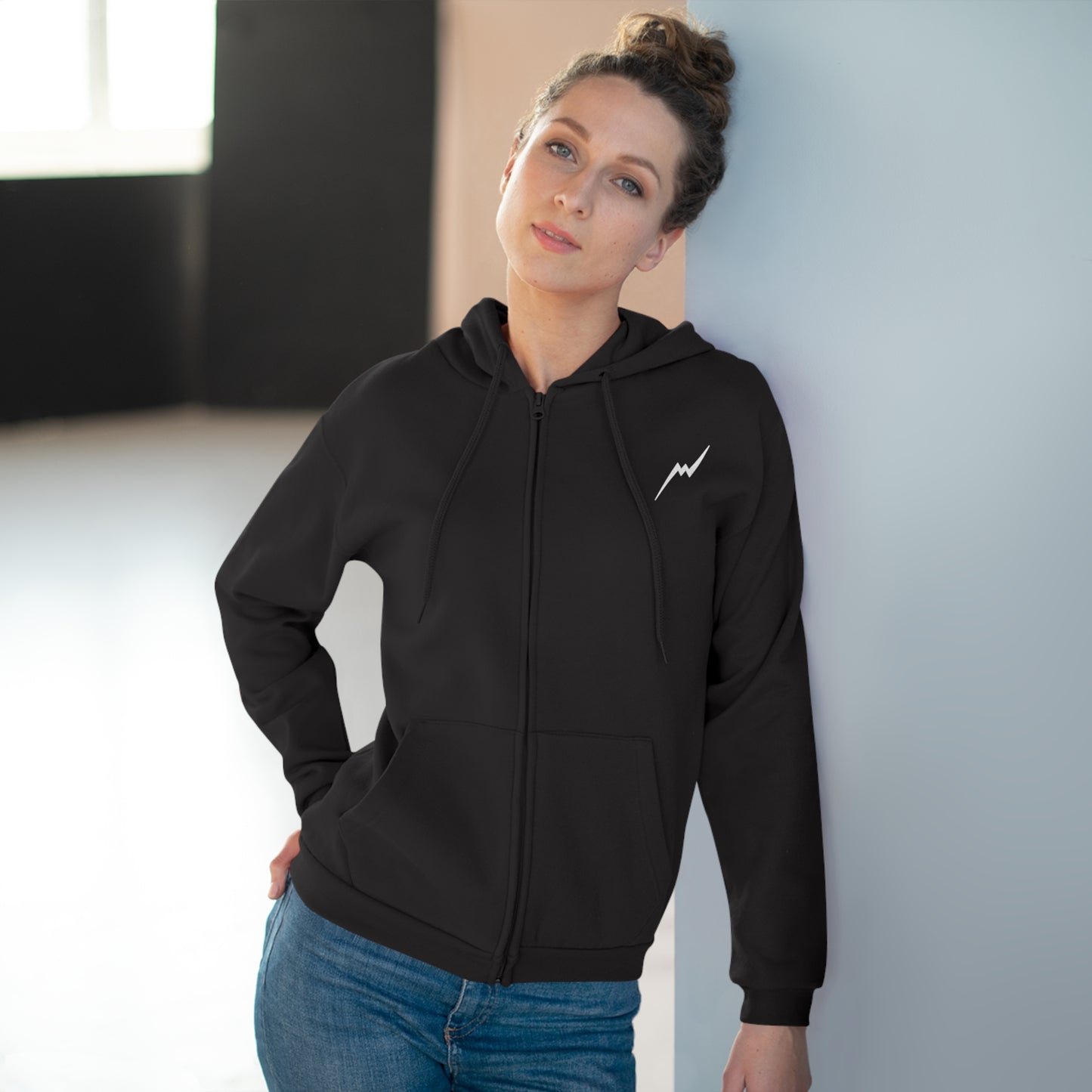 Believe Fight Win Zip Hoodie