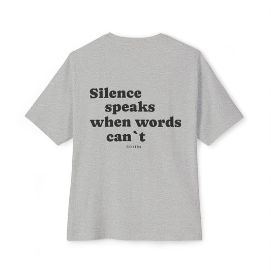 Oversized Etextra T-Shirt - Quiet Vibes Tee